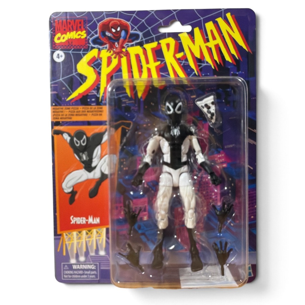 Hasbro Marvel Legends Negative Zone Suit Spider-Man 6" Retro Action Figure NIB